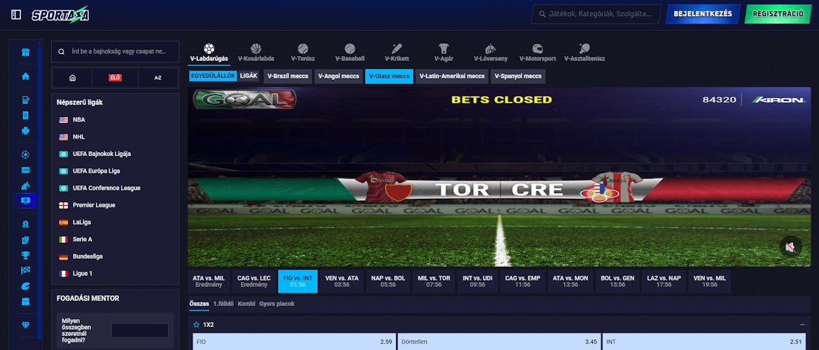 Sportaza sportfogadás